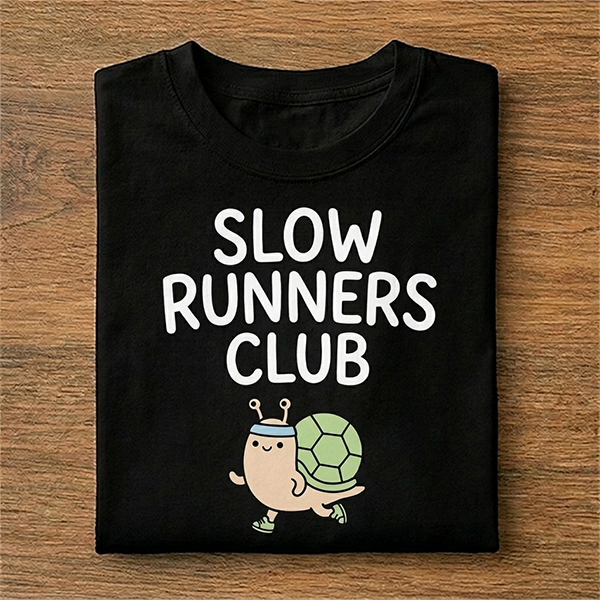 Cute Snail Slow Runners Club T-Shirt